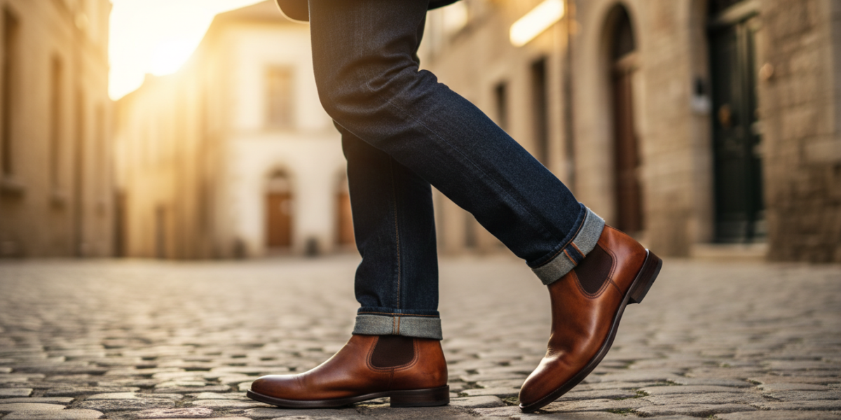 Buty do jeansów i marynarki jak stworzyć idealne połączenie w stylu smart casual?