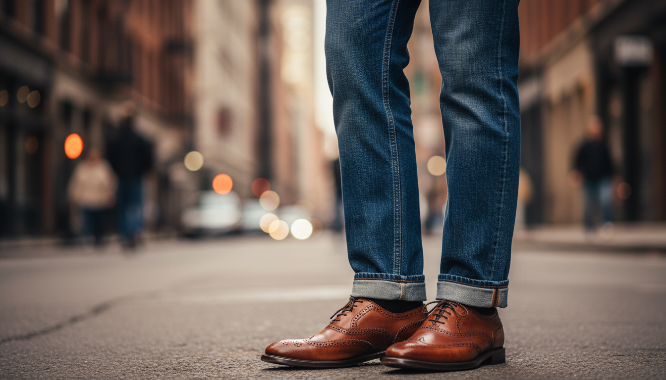 Jak dopasować kolor obuwia do odcienia spodni oraz marynarki