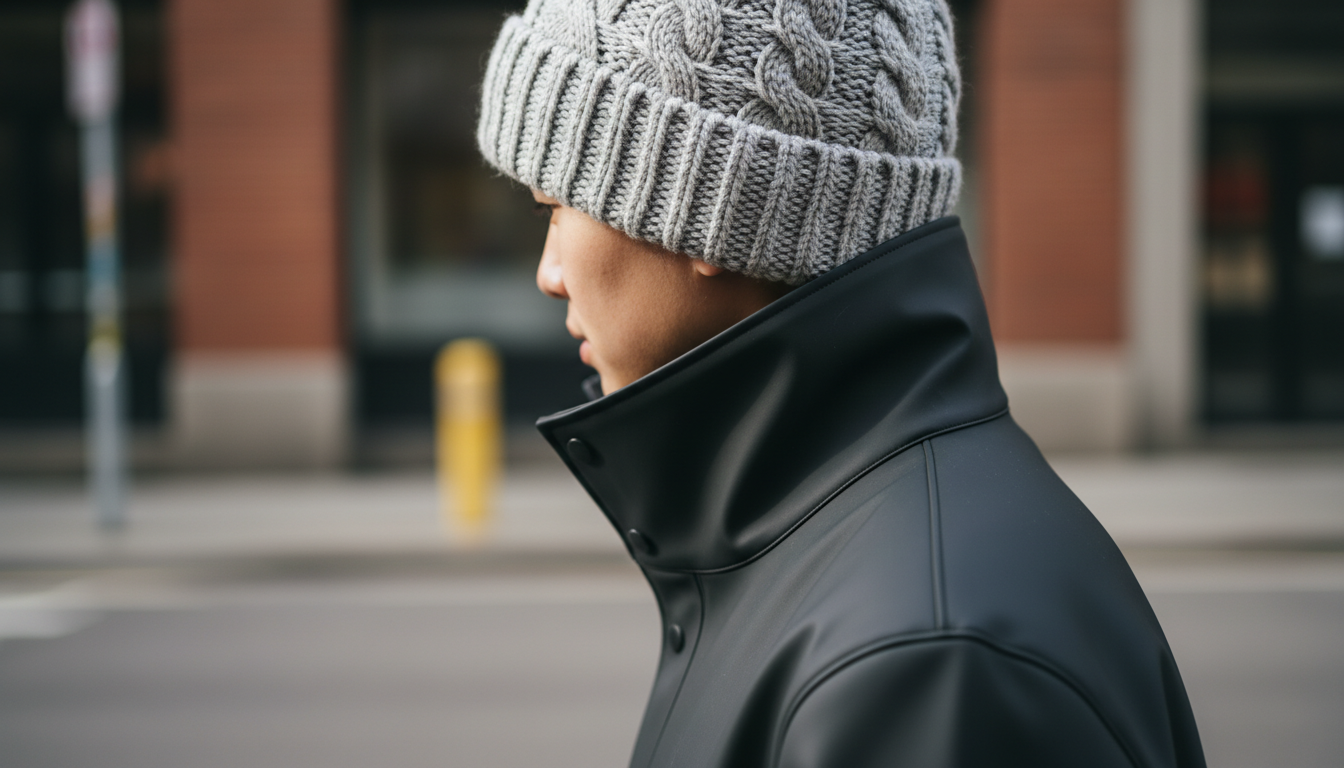 Czy szara czapka do szarej kurtki to dobry pomysł?