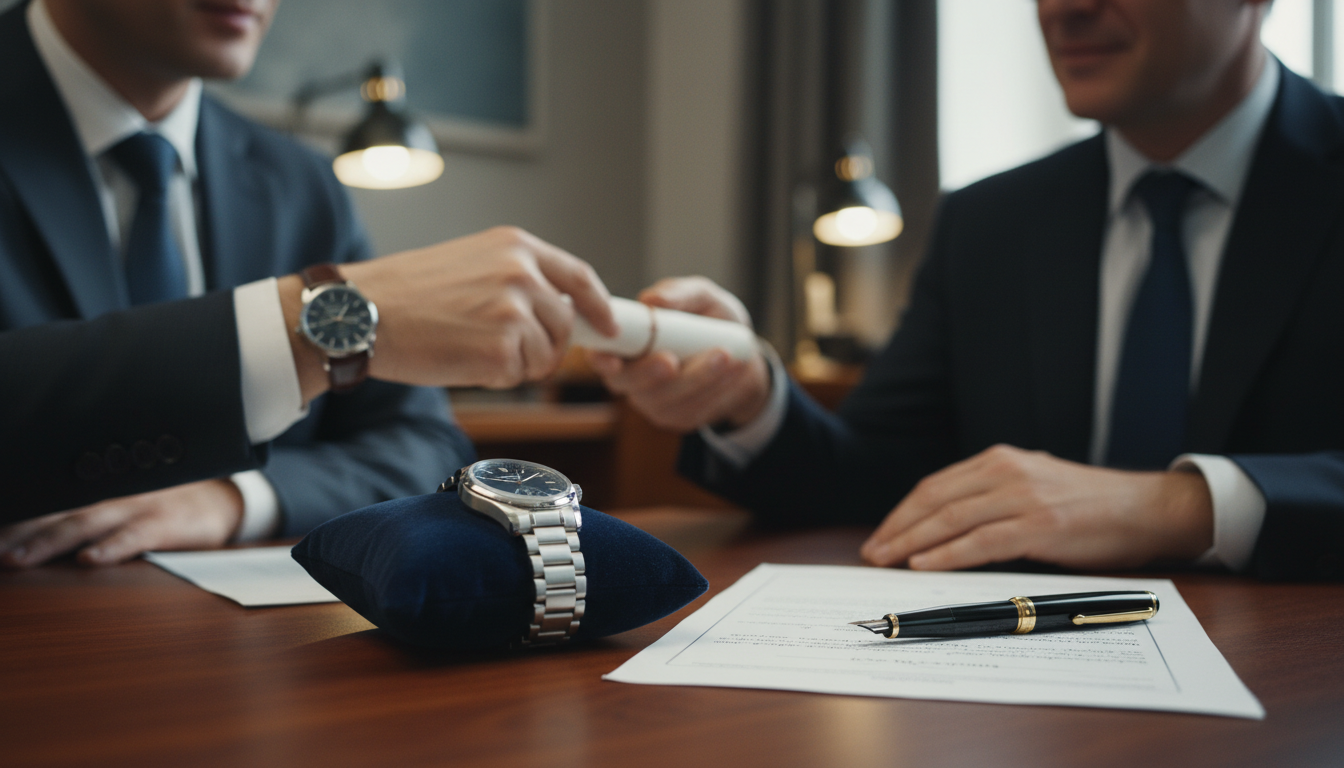 Na co uważać podczas zawierania transakcji sprzedaży zegarka?