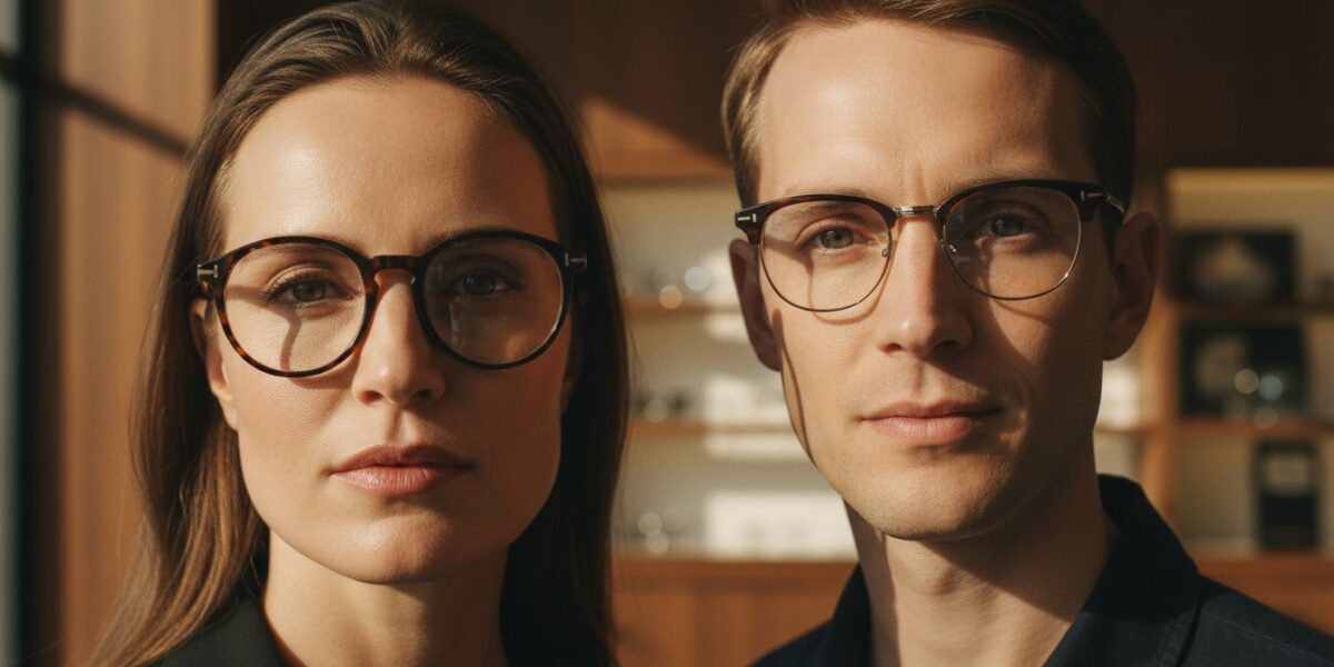 Dobór oprawek do twarzy – jakie okulary pasują do kwadratowego i trójkątnego kształtu buzi?