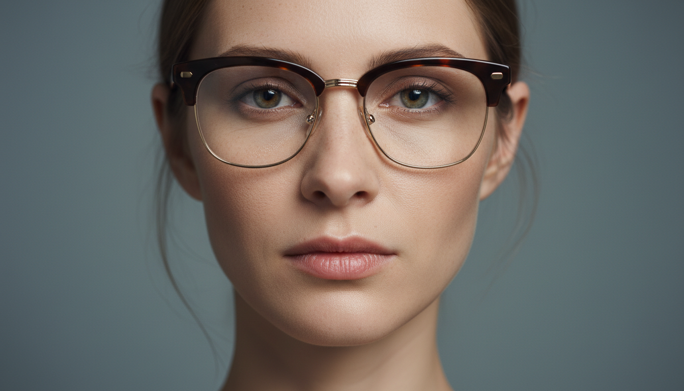 Jakich kształtów oprawek należy unikać przy trójkątnym kształcie buzi?