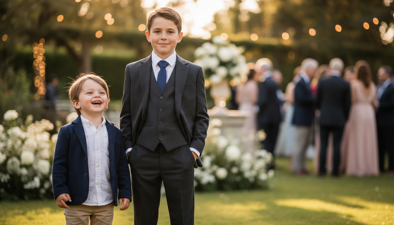 Czy klasyczny garnitur to zawsze najlepszy wybór dla małego eleganta?