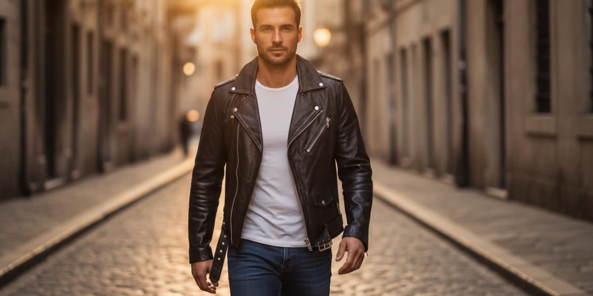 Jak nosić ramoneskę męską?