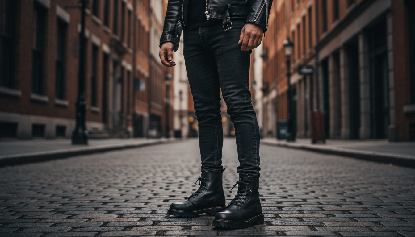 Jakie buty najlepiej dopełnią stylizację z kurtką typu biker?