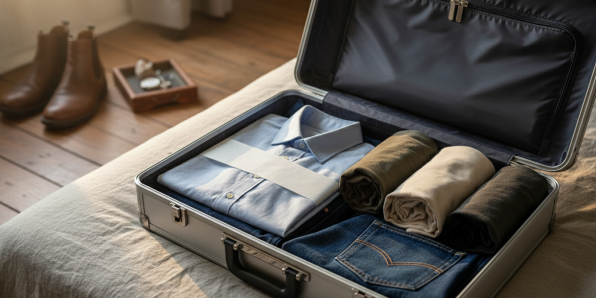 Jak składać ubrania do walizki żeby się nie pogniotły?