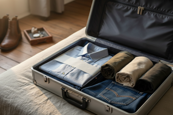 Jak składać ubrania do walizki żeby się nie pogniotły?