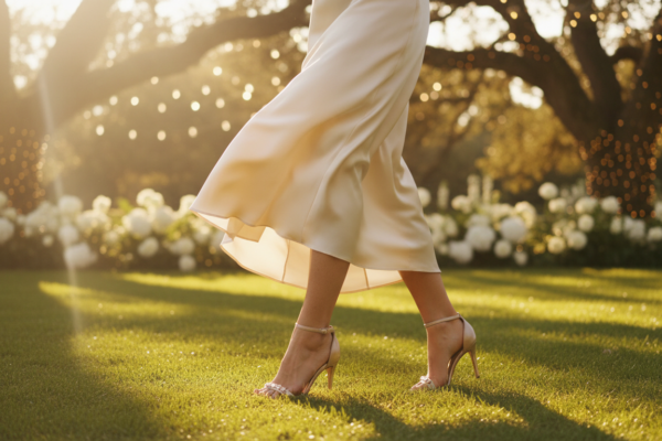 Jakie buty do sukienki ecru na wesele?