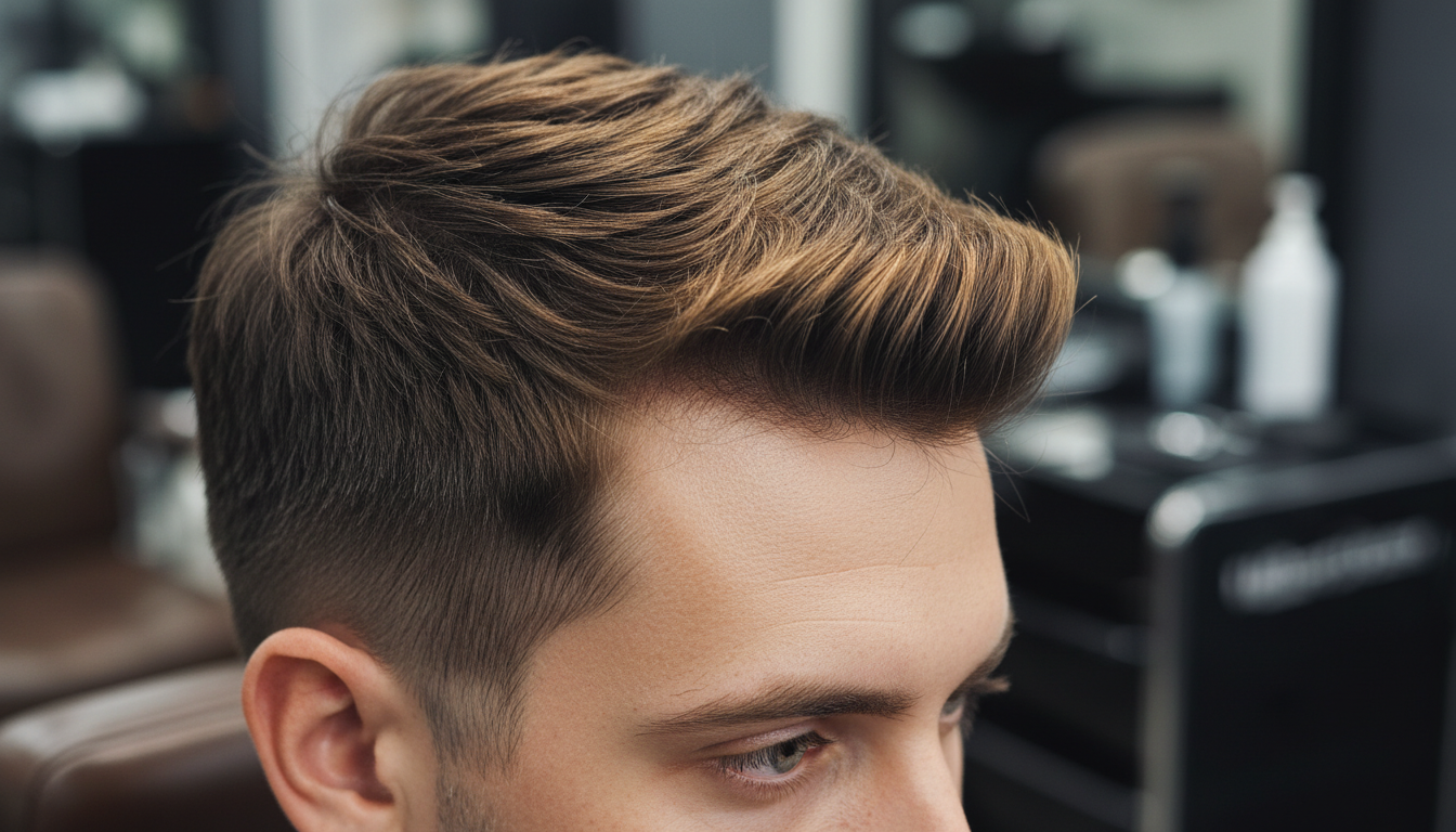 Czy ombre u mężczyzn da się zrobić na krótkich włosach?