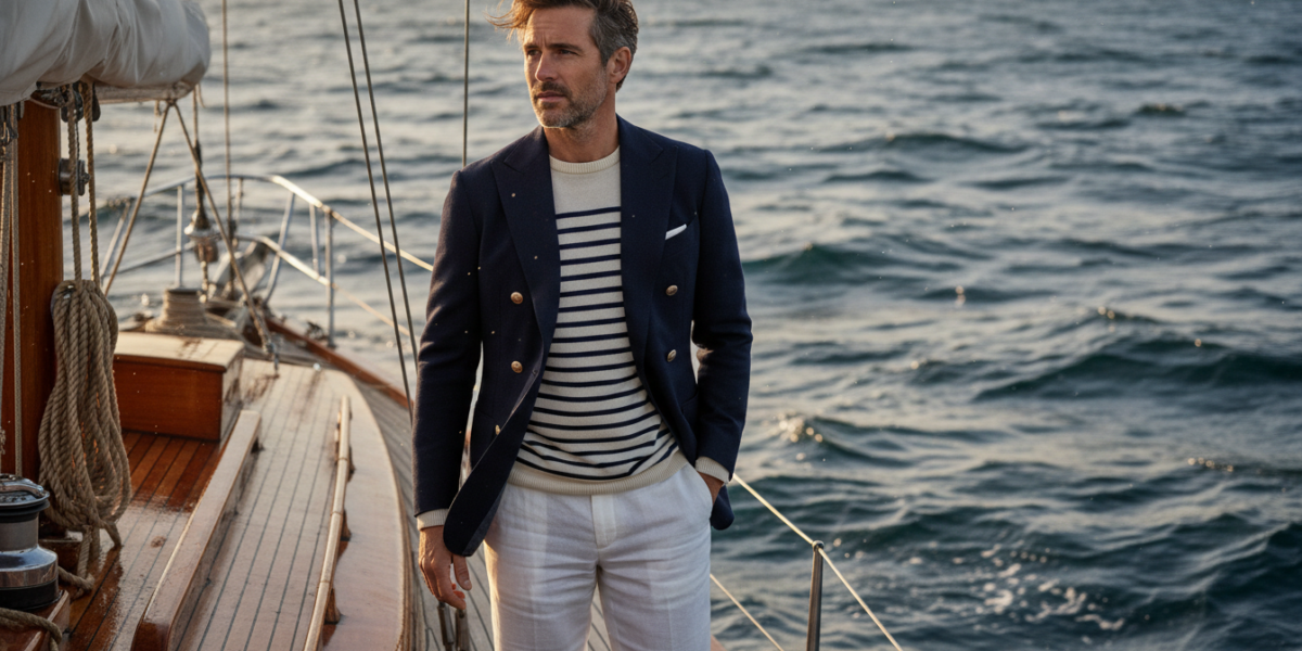 Styl marynarski męski jak wprowadzić go do codziennej garderoby?