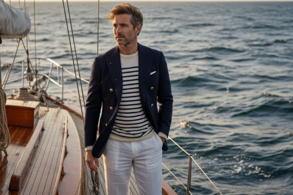 Styl marynarski męski jak wprowadzić go do codziennej garderoby?
