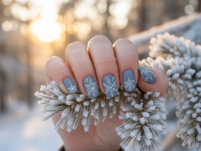 Śnieżynki na paznokciach jak samodzielnie wykonać najpiękniejsze zimowe zdobienia?